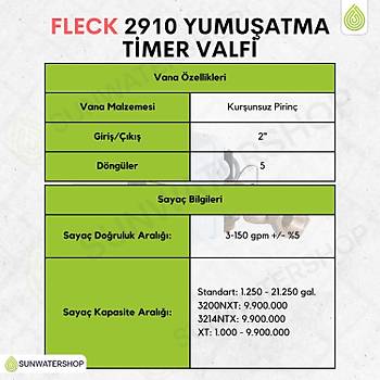 Fleck 2910 Yumu�atma 1700 Timer Valfi