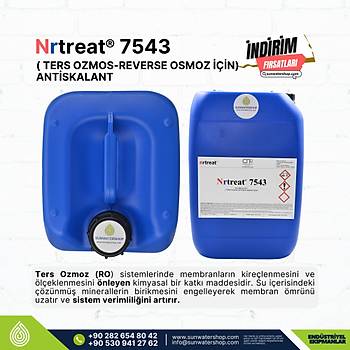 Nrtreat Antiskalant ( Ters Ozmos-Reverse Osmoz in) 25 Kg