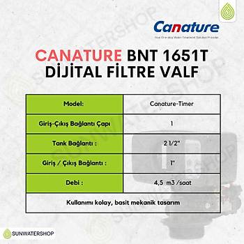 Canature BNT 1651T Dijital Filtre Valf