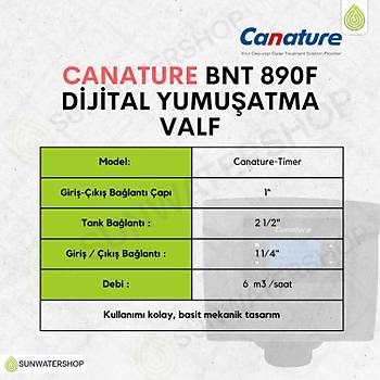 Canature BNT 890F Dijital Yumu�atma Valf
