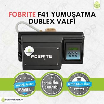 Fobrite F41 Yumu�atma Dublex Valfi(Dijital)