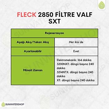 Fleck 2910 Yumu�atma 1700 Timer SXT Valfi