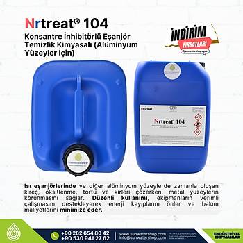 Konsantre nhibitrl Eanjr Temizlik Kimyasal (Alminyum Yzeyler in)