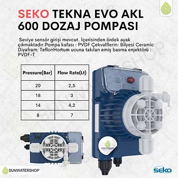 Seko Tekna Evo AKL 600 Dozaj Pompas�