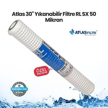 Atlas 30'' Y�kanabilir Filtre  RL SX 50 Mikron