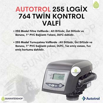 Autotrol 255 Logix 764 Dublex Yumu�atma Vol�metrik Kontroll�