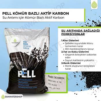 PELL Gran�l K�m�r Bazl� Aktif Karbon