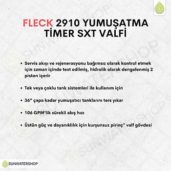 Fleck 2910 Yumu�atma 1700 Timer SXT Valfi