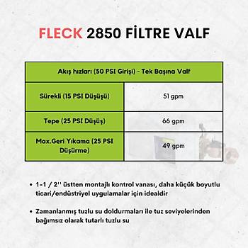 Fleck 2850 Filtre Valf