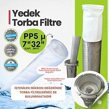 Bag Filtre 2'' DN50 ( Paslanmaz Torba Filtre -Gaf Filtre)