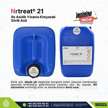 Ro Asidik Y�kama Kimyasal�(Sitrik Asit)