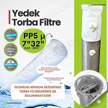 Paslanmaz Torba Filtre 3'' DN80 (Bag Filtre-Gaf Filtre)