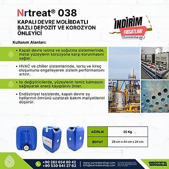 Kapal� Devre Molibdat Bazl� Depozit ve Korozyon �nleyici