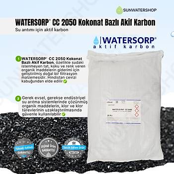 WATERSORP� CC 2050 Kokonat Bazl� Aktif Karbon