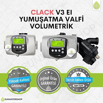 Clack V3 EI Yumu�atma  Valfi Volumetrik