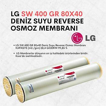 LG SW 400 GR  80x40 Deniz Suyu Reverse Osmoz Membran�