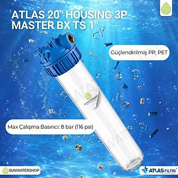 20� Housing 3P Master BX TS 1� Filtre Kab� Atlas