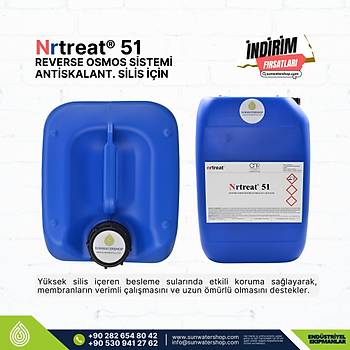 Reverse Osmoz Sistemi Antiskalant ( Silis in )