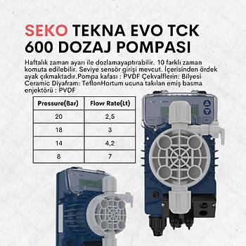 Seko Tekna Evo TCK 600 Dozaj Pompas�