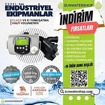 Clack V3 EI Yumu�atma  Valfi Volumetrik