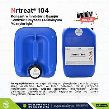 Konsantre �nhibit�rl� E�anj�r Temizlik Kimyasal� (Al�minyum Y�zeyler ��in)