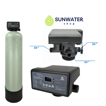 Runxin F71Q1 0,75 m3/h Tam Otomatik Aktif Karbon Filtre Sistemi