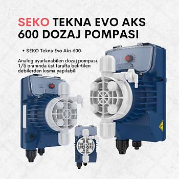 Seko Tekna Evo AKS 600 Dozaj Pompas