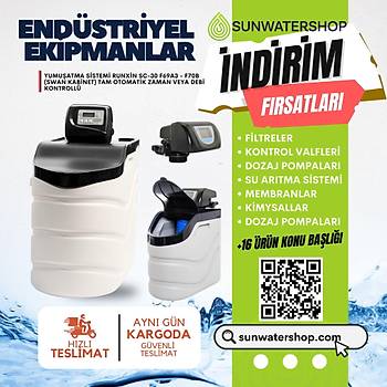 Yumuatma Sistemi Runxin SC-30 F69A3 - F70B (Swan Kabinet) Tam Otomatik Zaman Veya Debi Kontroll