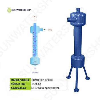 2'' ST-37 Karbon elik Seperatr Filtre