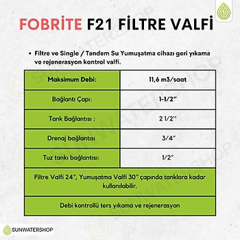 Fobrite F21 Filtre Valfi