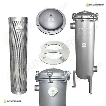 Bag Filtre 3'' DN80 ( Paslanmaz Torba Filtre -Gaf Filtre)