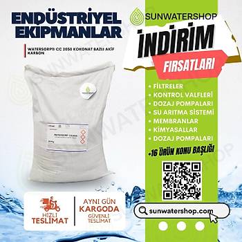 WATERSORP� CC 2050 Kokonat Bazl� Aktif Karbon