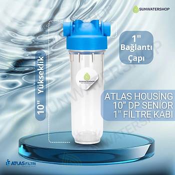 Atlas Housing 10� DP Senior 1'' Filtre Kab�
