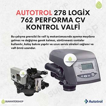 Autotrol 278 Logix 762 Performa Cv Yumu�atma Vol�metrik Kontroll� Valf