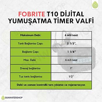 Fobrite T10 Dijital Yumu�atma Timer Valfi