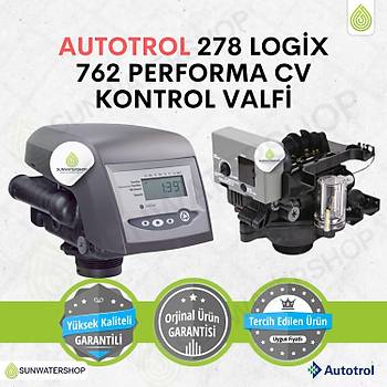 Autotrol 278 Logix 762 Performa Cv Yumu�atma Vol�metrik Kontroll� Valf