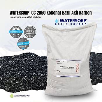 WATERSORP� CC 2050 Kokonat Bazl� Aktif Karbon