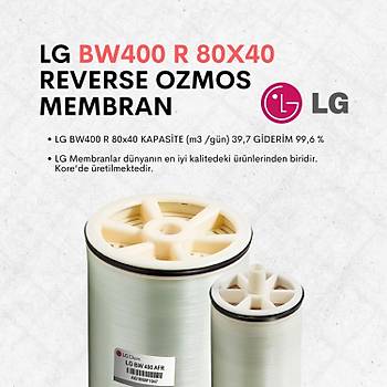 LG BW400 R 80x40 Reverse Ozmos Membran