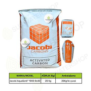 Jacobi AquaSorb 1000 8x30 Gran�l Aktif Karbon 25 kg