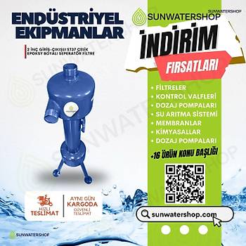 2'' ST-37 Karbon �elik Seperat�r Filtre