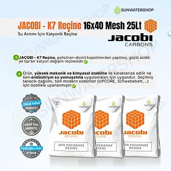 JACOBI - K7 Katyonik Re�ine 25Lt