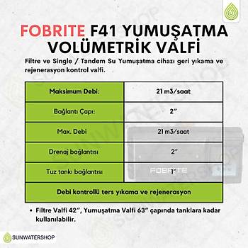 Fobrite F41 Yumu�atma Vol�metrik Valfi