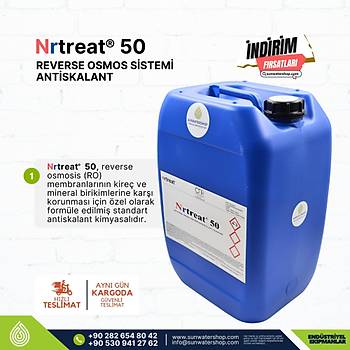 Reverse Osmoz Sistemi Antiskalant ( Standart )