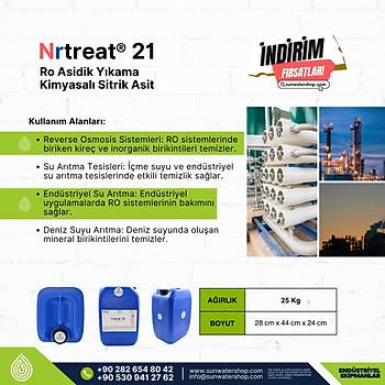 Ro Asidik Y�kama Kimyasal�(Sitrik Asit)