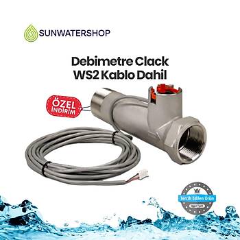 Debimetre Clack WS2 Kablo Dahil