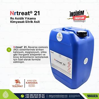 Ro Asidik Y�kama Kimyasal�(Sitrik Asit)