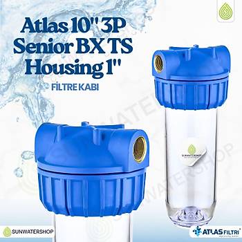 Atlas 10� 3P Senior BX TS Housing 1� Filtre Kab�