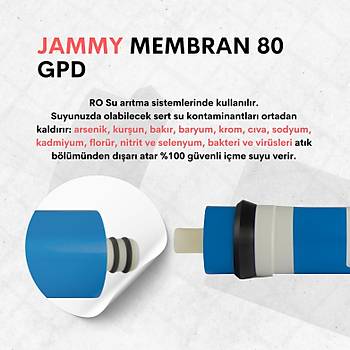 Jammy Membran 80 GPD