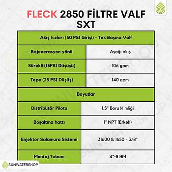 Fleck 2910 Yumu�atma 1700 Timer SXT Valfi
