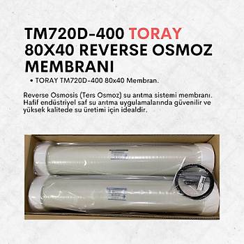 Toray TM720D 400 8040 Reverse Osmoz  Membran�